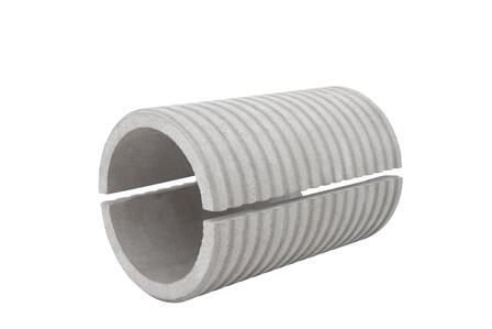 FASO Futterrohr geteilt